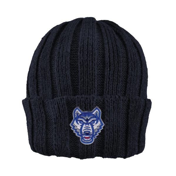 WOLF LOGO WATCHMAN BEANIE; $24.99