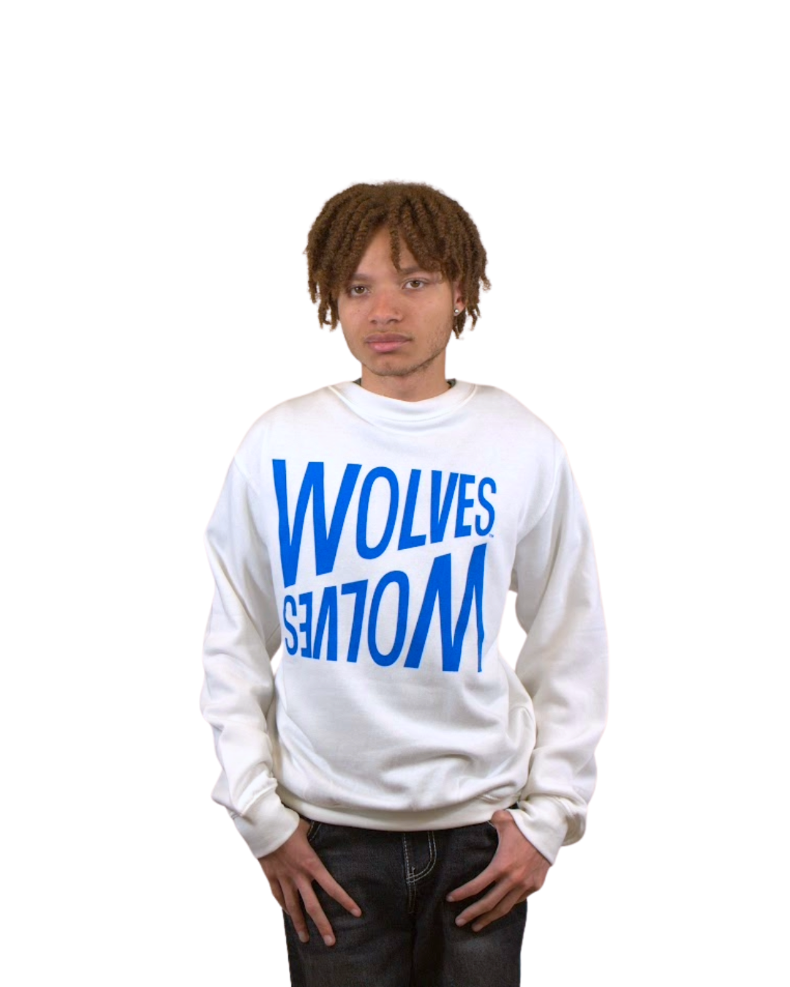 Product image 1 of 2 for Wolves Upside Down Crew