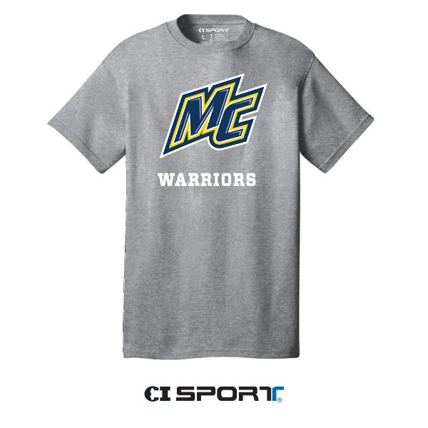 MC Warriors Tee - Heather Grey; $18.99