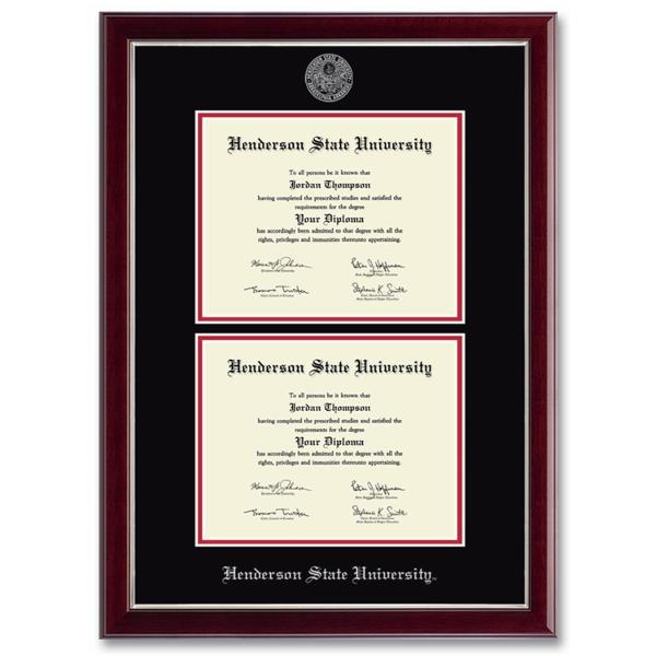 Henderson State Double Diploma Frame; $209.99
