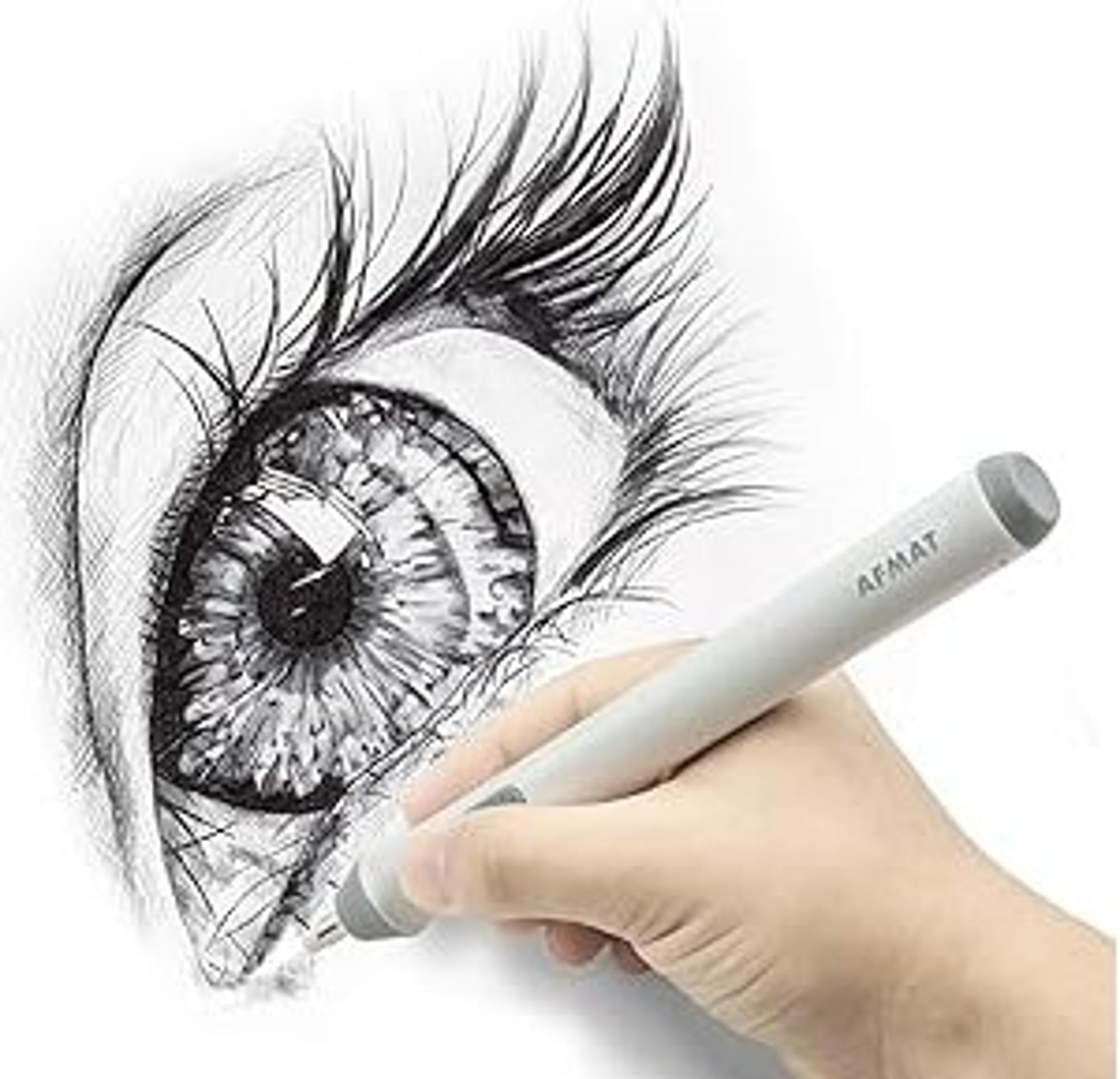 image of: Electric Eraser w/ Refills & Brush