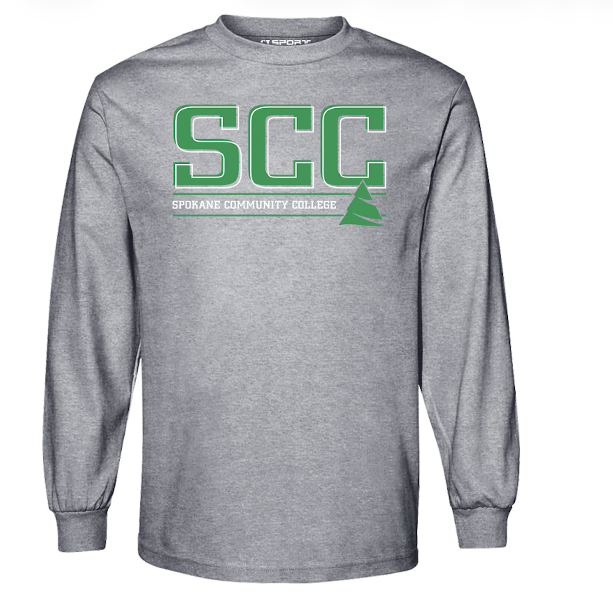 image of: SCC LS TEE ALBATROSS TREE GRY