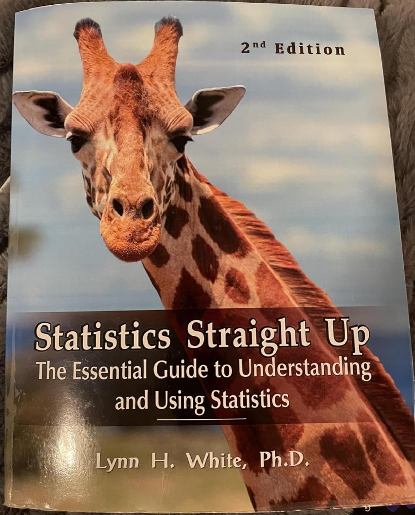 Cover image for STATISTICS STRAIGHT UP 2ND EDITION