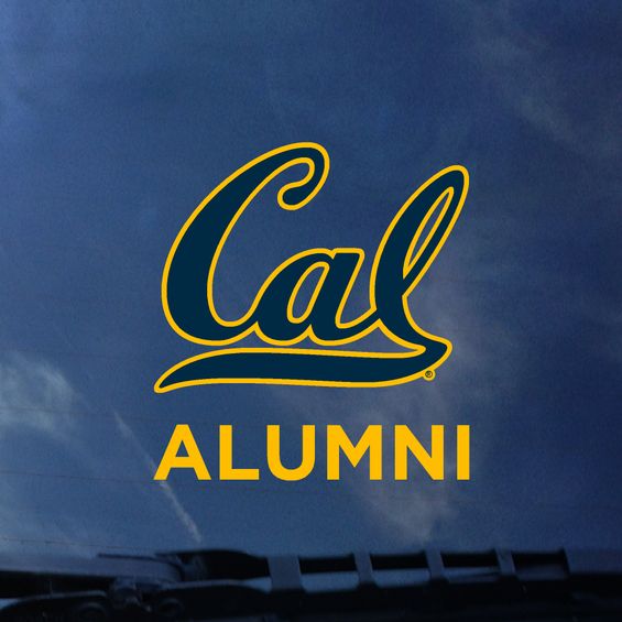 Cal Alumni Car Decal Cal Student Store