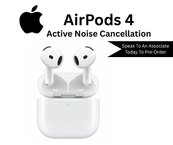 Apple AirPods 4 - Active Noise Cancellation; $179.00