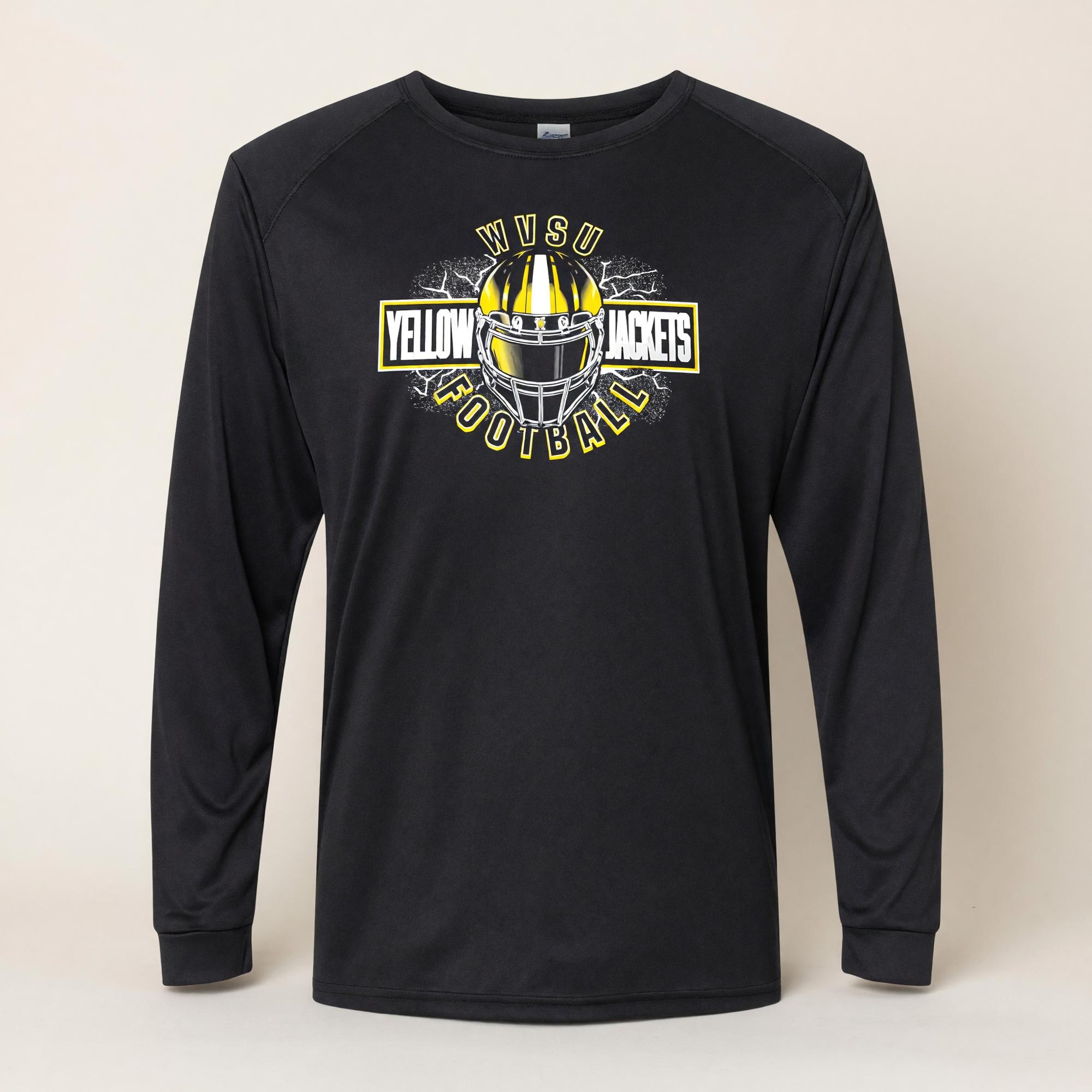 Variant 11 of 12 for Tee - College House Black Performance "Football"