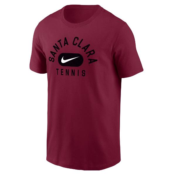 Santa Clara Broncos Nike Tennis Short Sleeve Tee, Team Maroon; $40.00