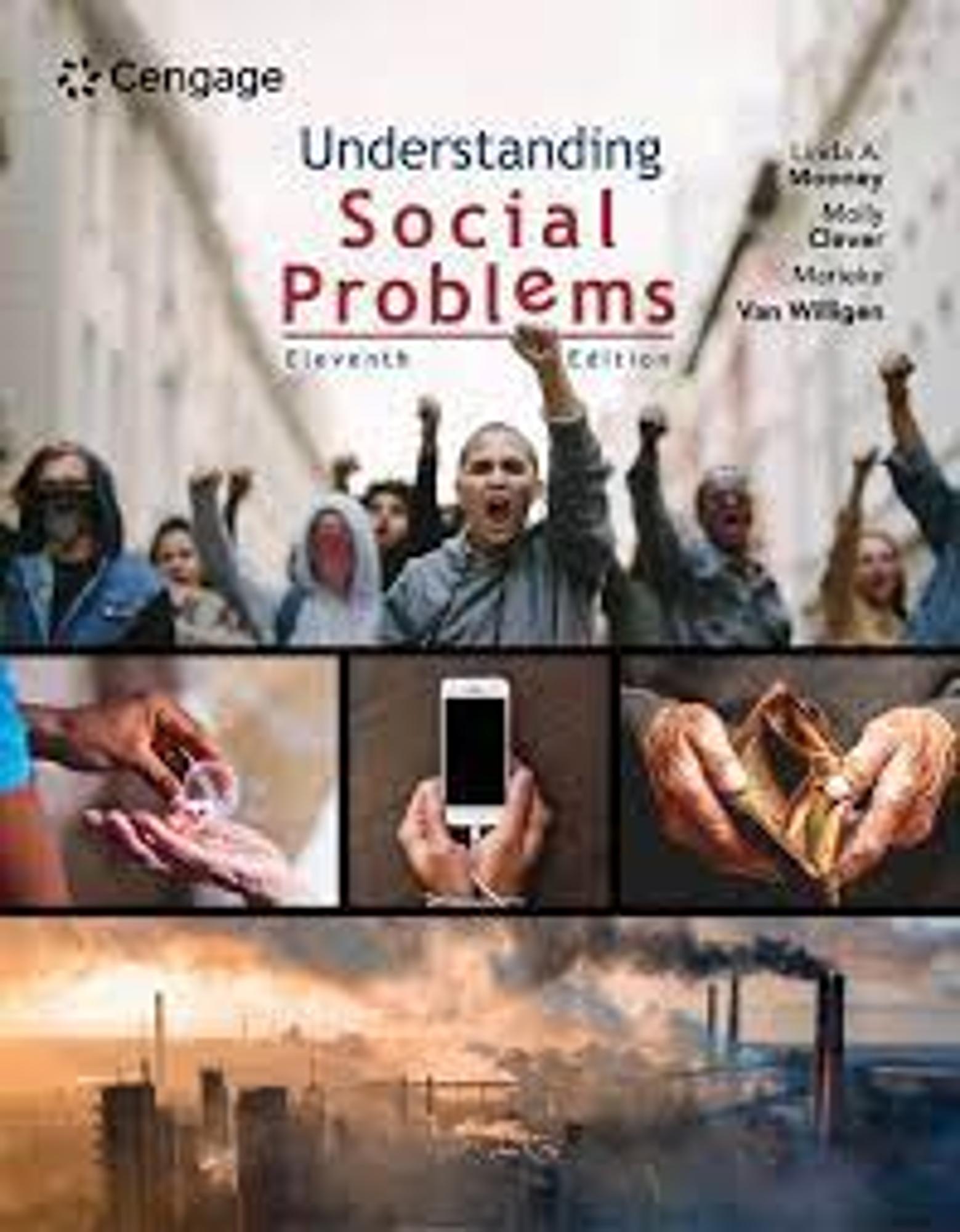 Cover image for Mooney / Understanding Social Problems - Loose leaf- w/ MindTap Access Card 11th ED