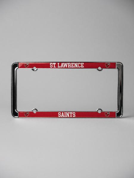 License Plate Frame Saints with Shields; $24.95
