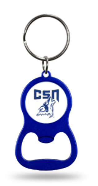 CSN BOTTLE OPENER KEYCHAIN RYL; $11.99