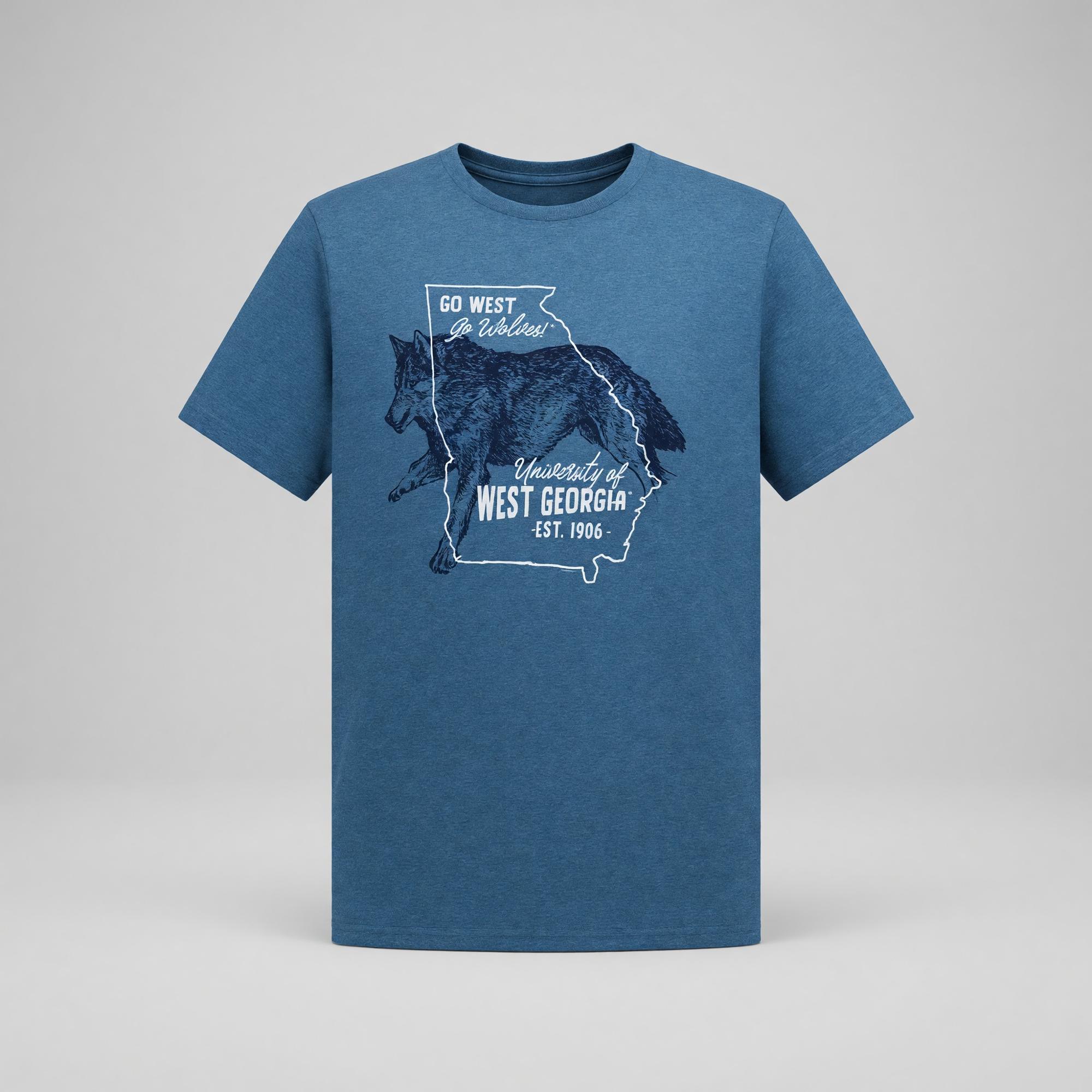 Variant 3 of 5 for STATE OUTLINE T-SHIRT
