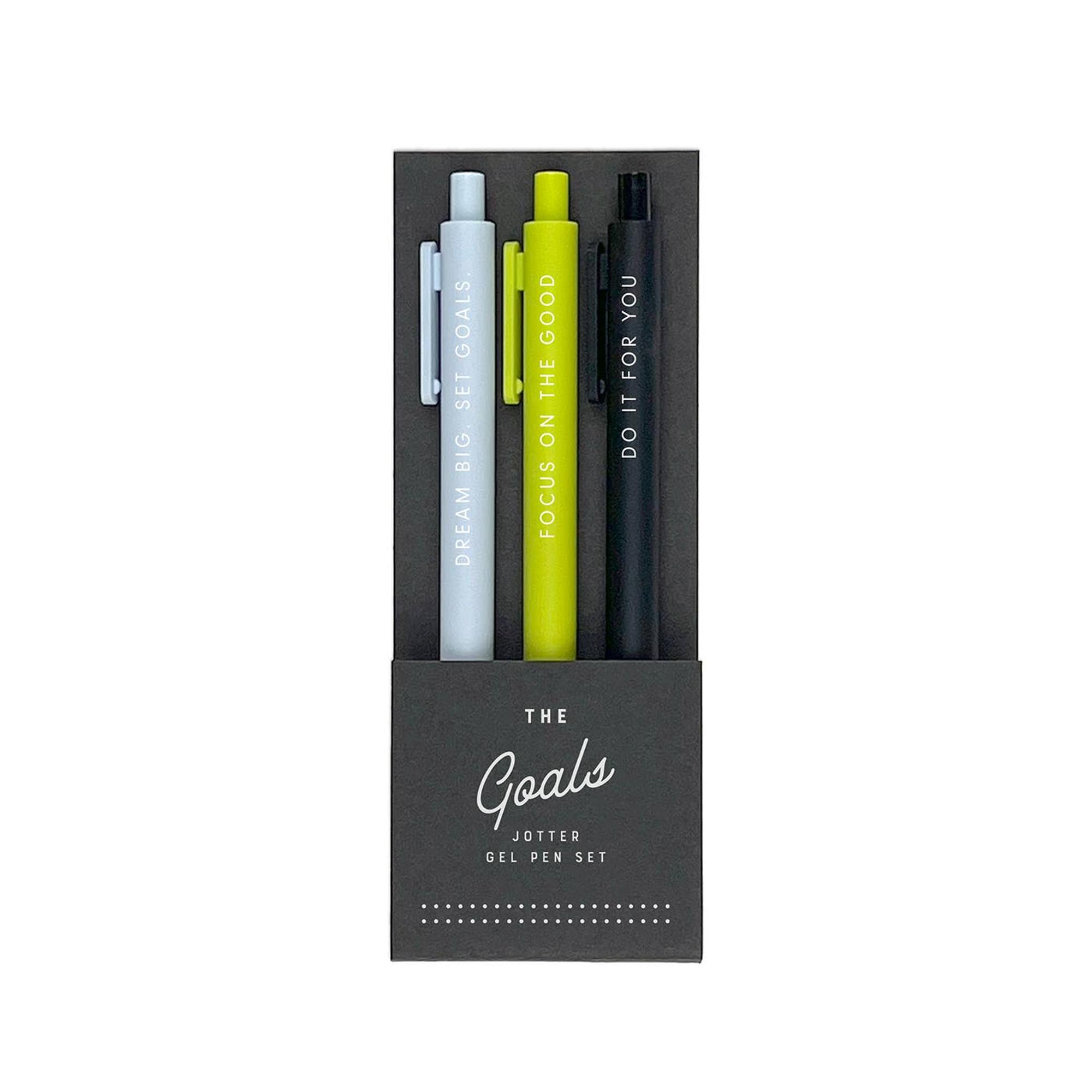 Product image 1 of 1 for The Goals Jotter Gel Pen: Set of 3