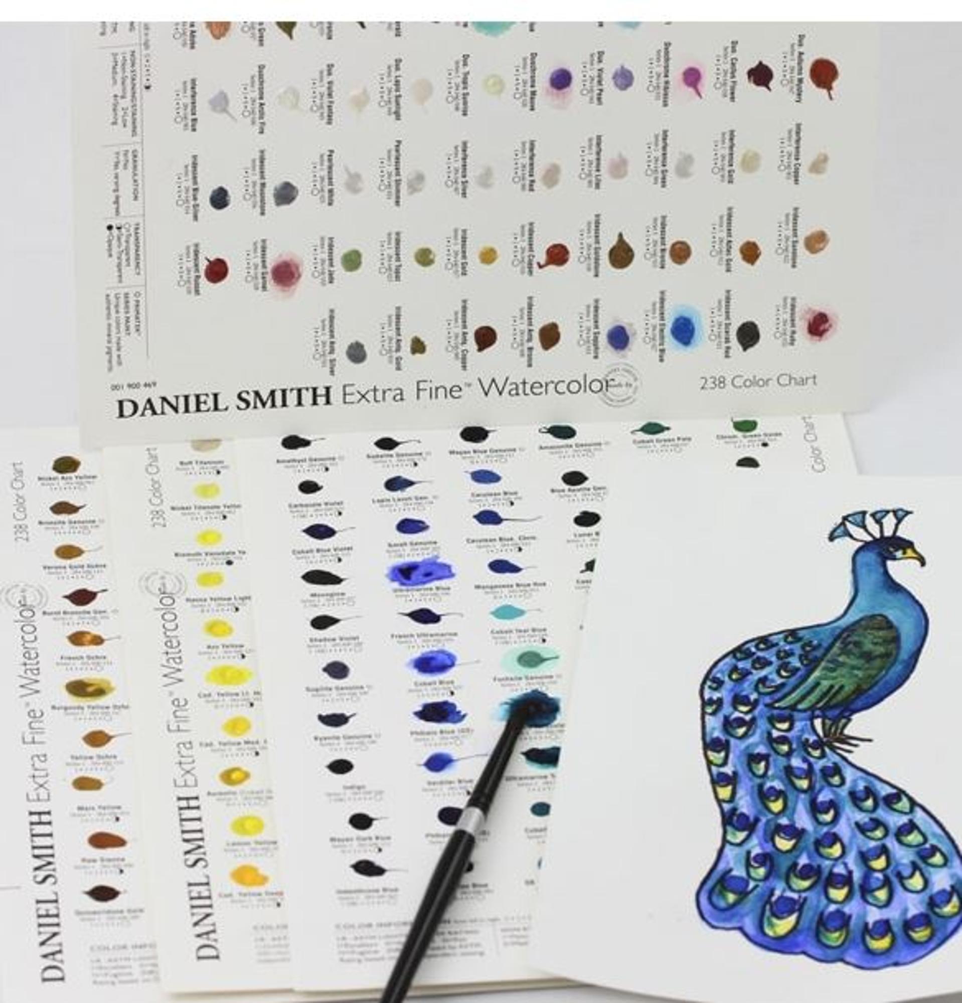 image of: Daniel Smith Watercolor Dot Cards 66 Colors