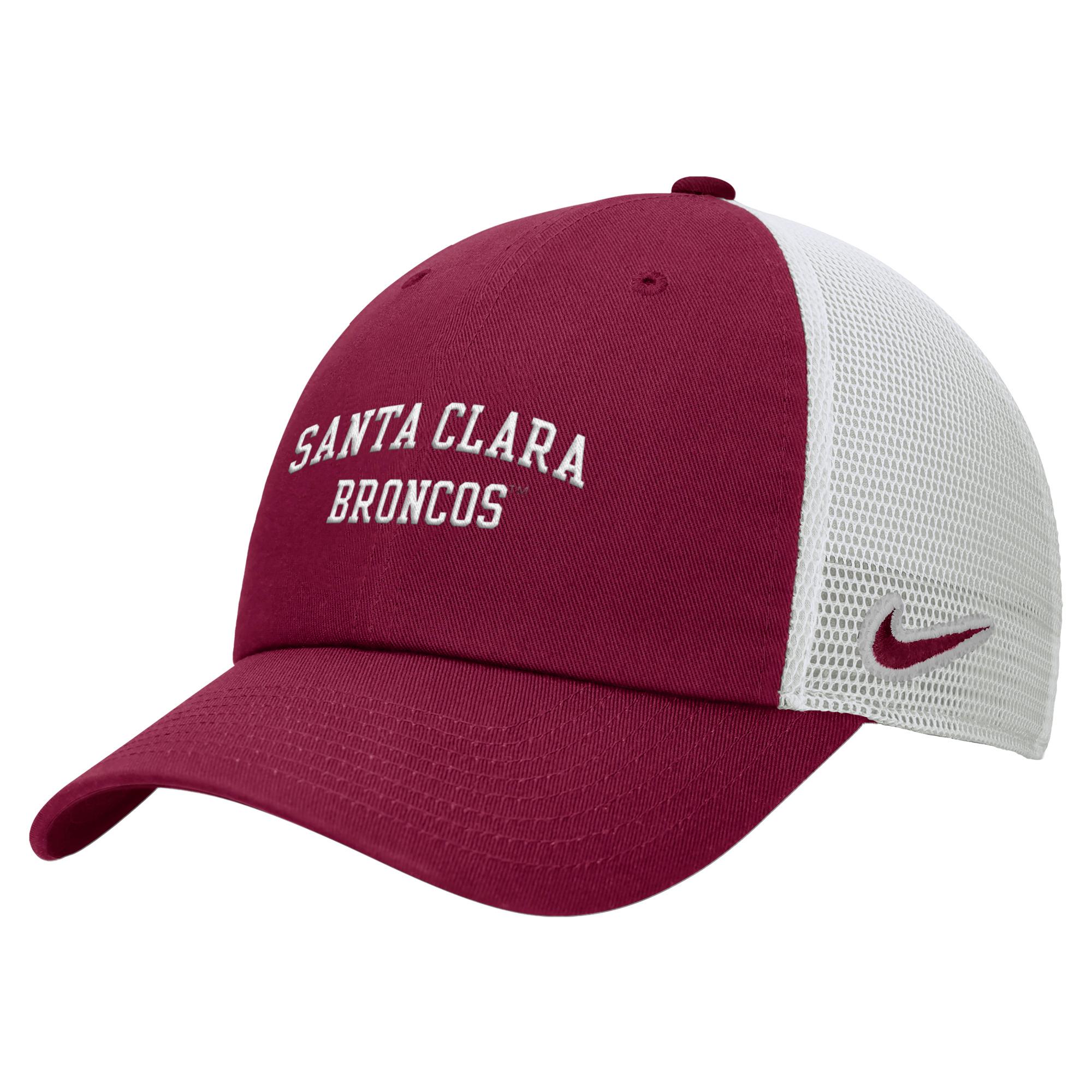 Product image 1 of 1 for z-Santa Clara Broncos Nike Club Cap Trucker, Team Maroon