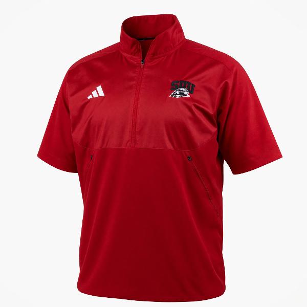 Adidas SUU Sideline 1/4 Zip Short Sleeve Pullover; $70.00