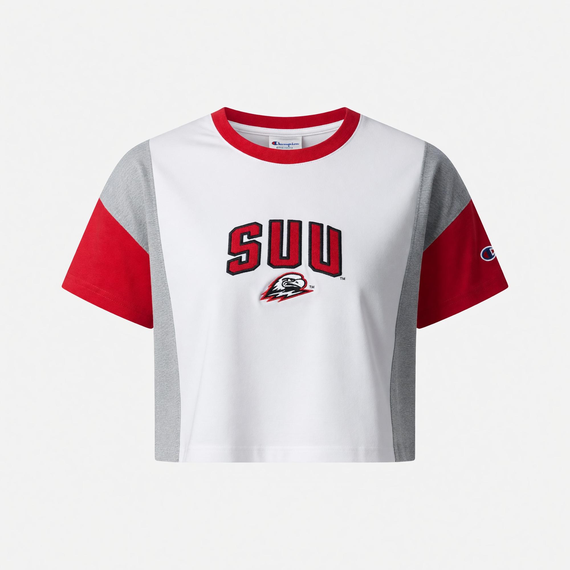 Product image 1 of 4 for Champion SUU Color Block Cropped Tee