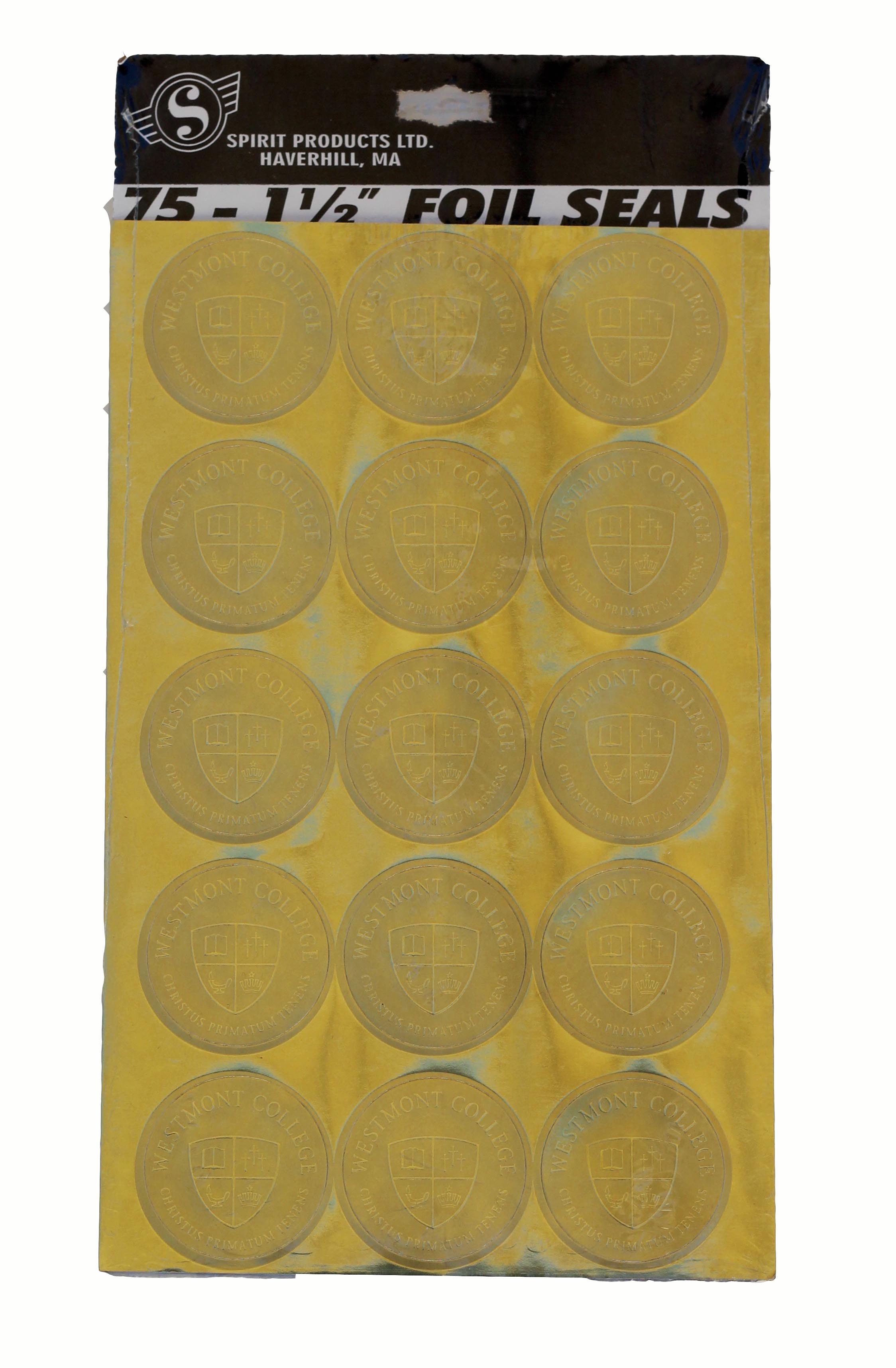 image of: Spirit Gold Foil Stickers