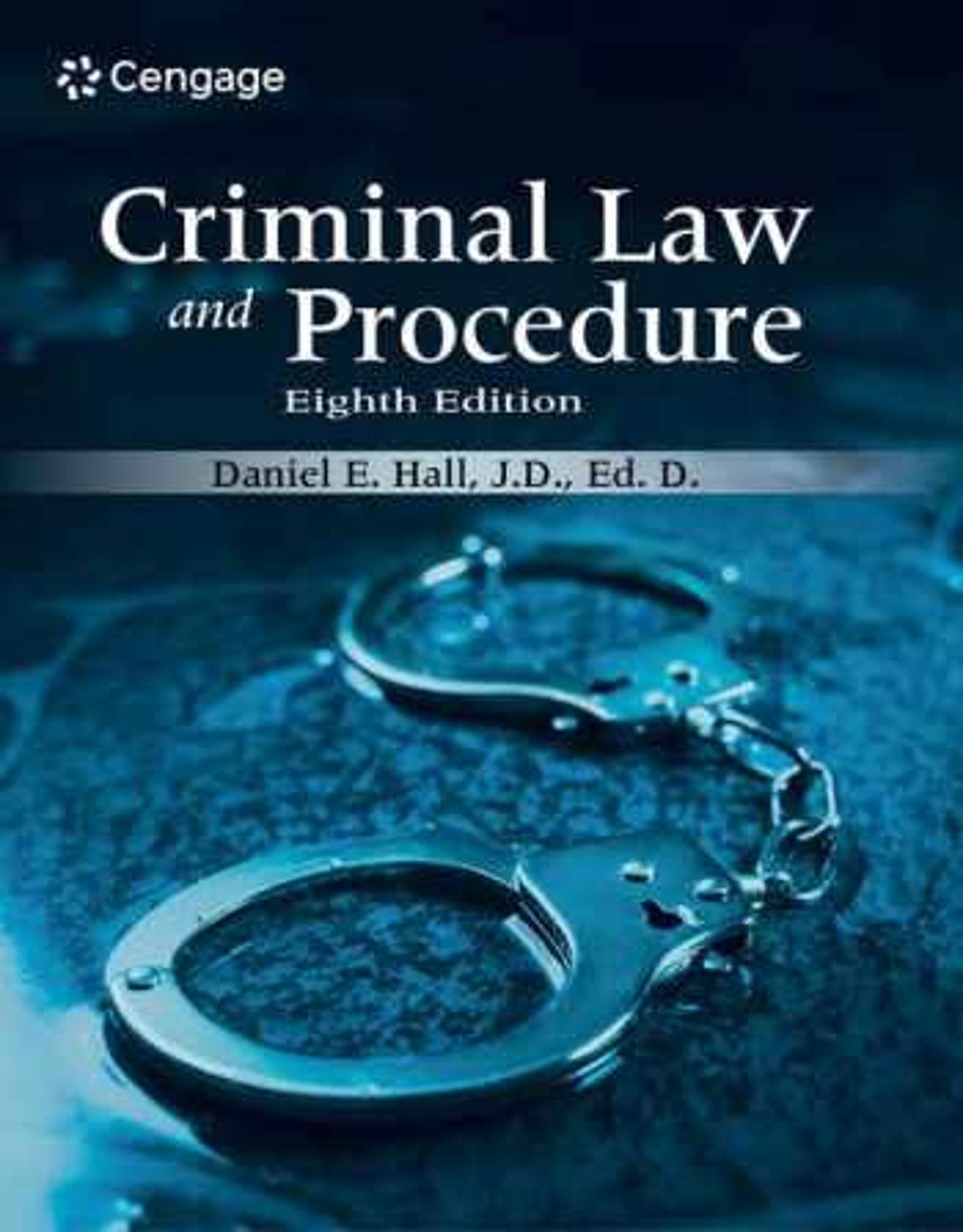 Cover image for CRIMINAL LAW+PROCEDURE-TEXT
