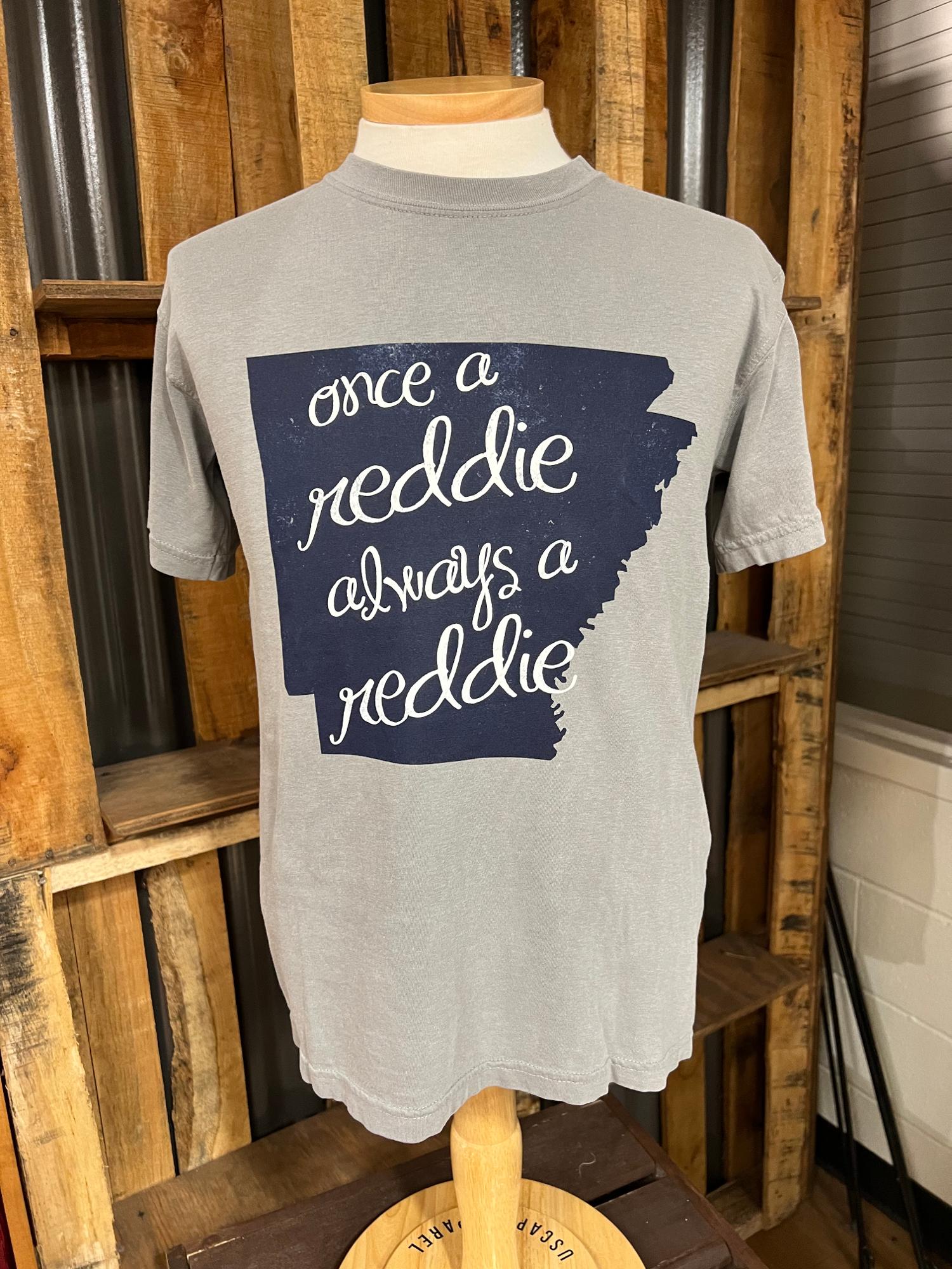 image of: Once A Reddie Always A Reddie Short Sleeve T-Shirt