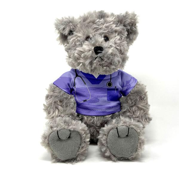 Nursing Student Plush Bear - Gray; $24.99