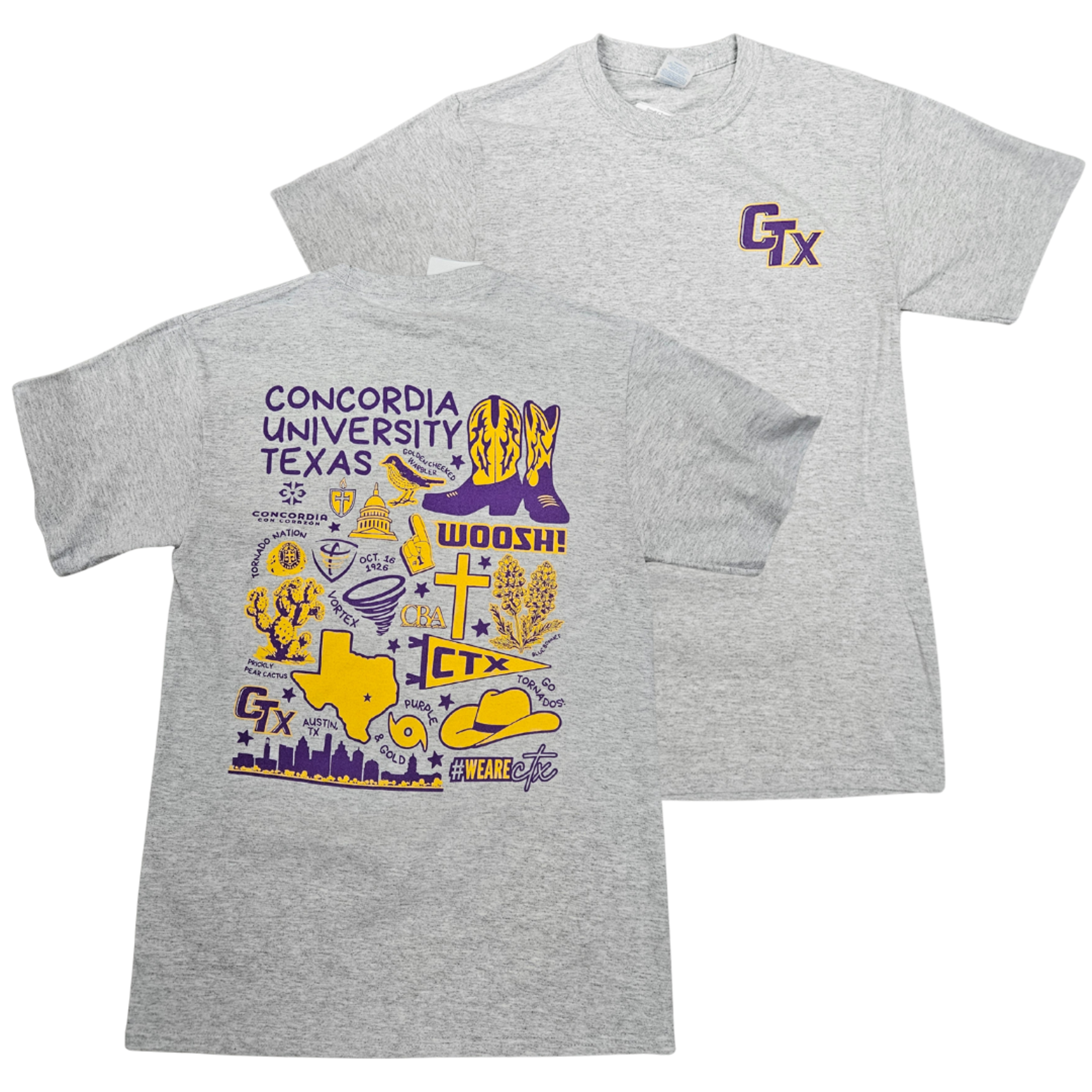 image of: CTX x CBA Collage Tee