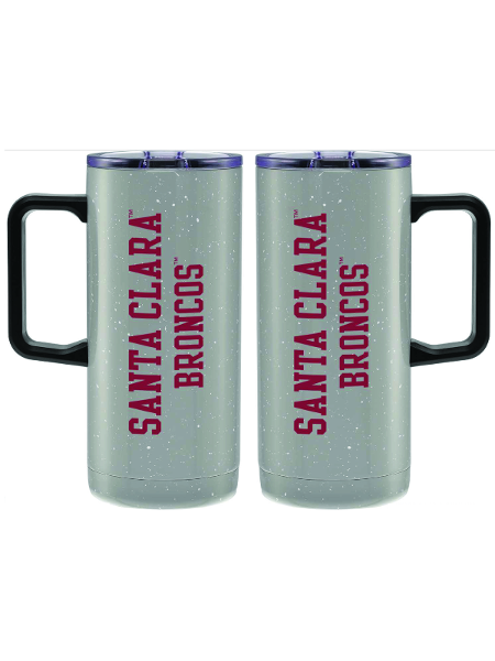 Santa Clara Broncos 18oz Speckled Stainless Trail Mug; $28.98