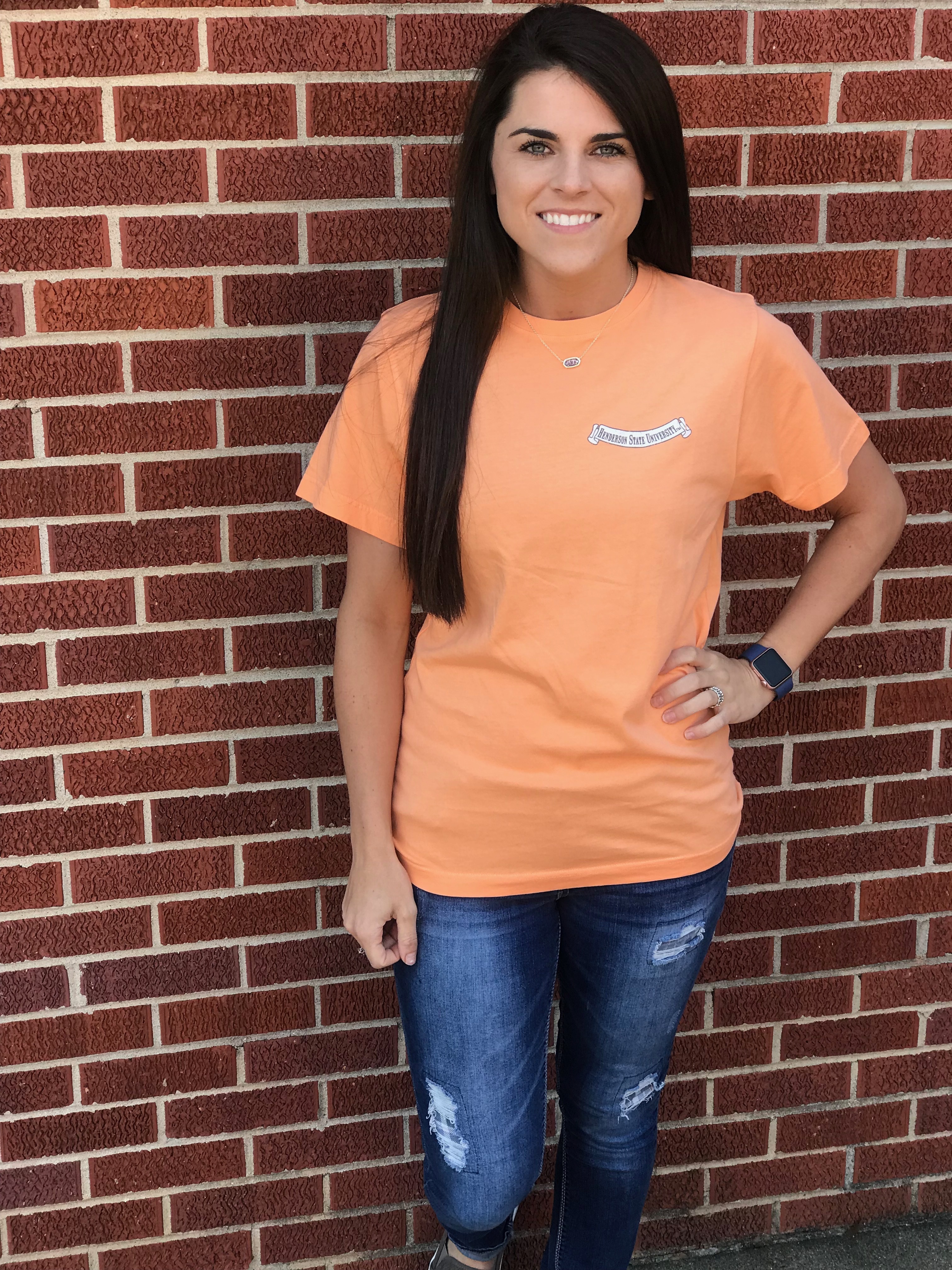 image of: HSU Flags Short Sleeve Tee