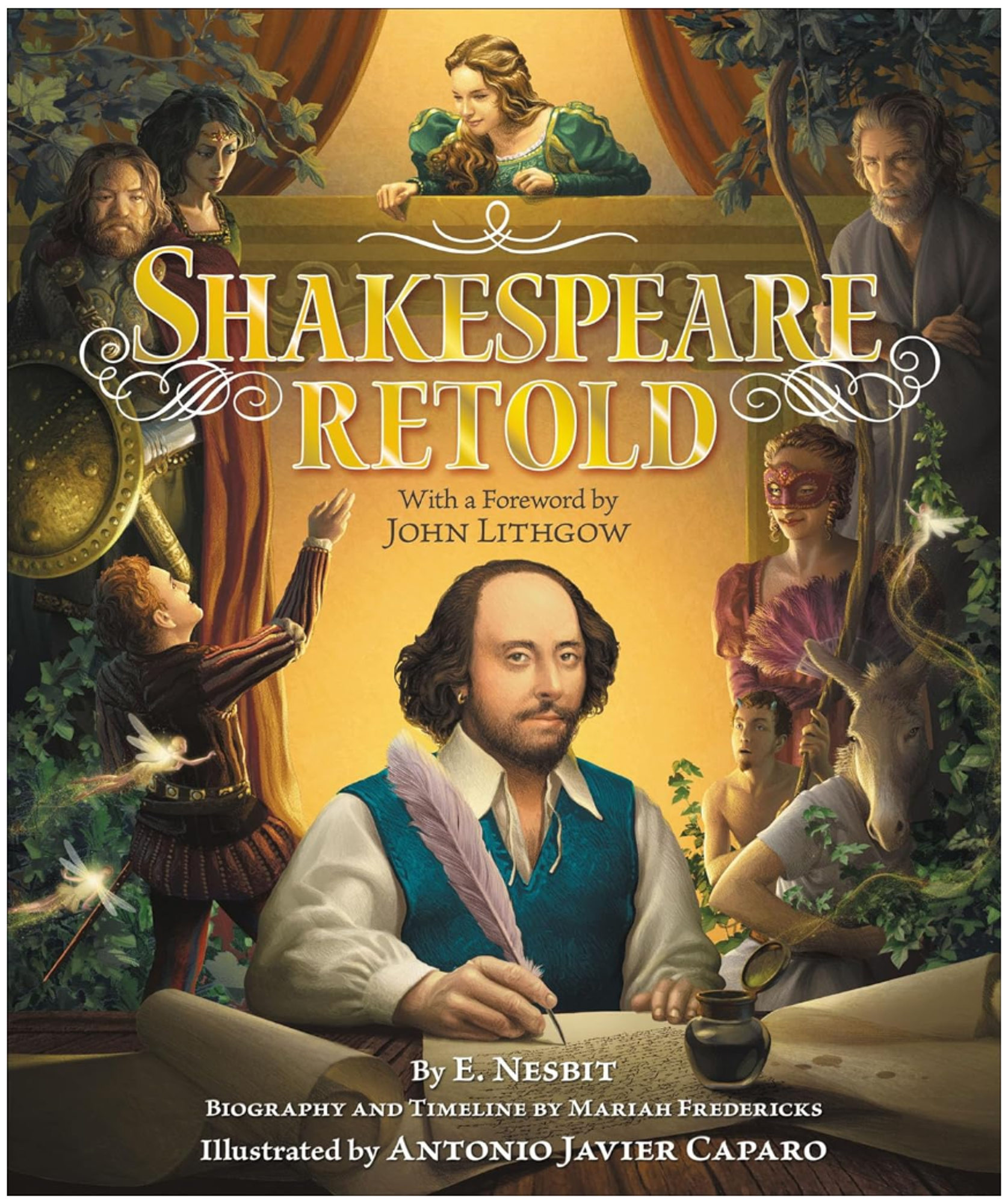 Cover image for SHAKESPEARE RETOLD