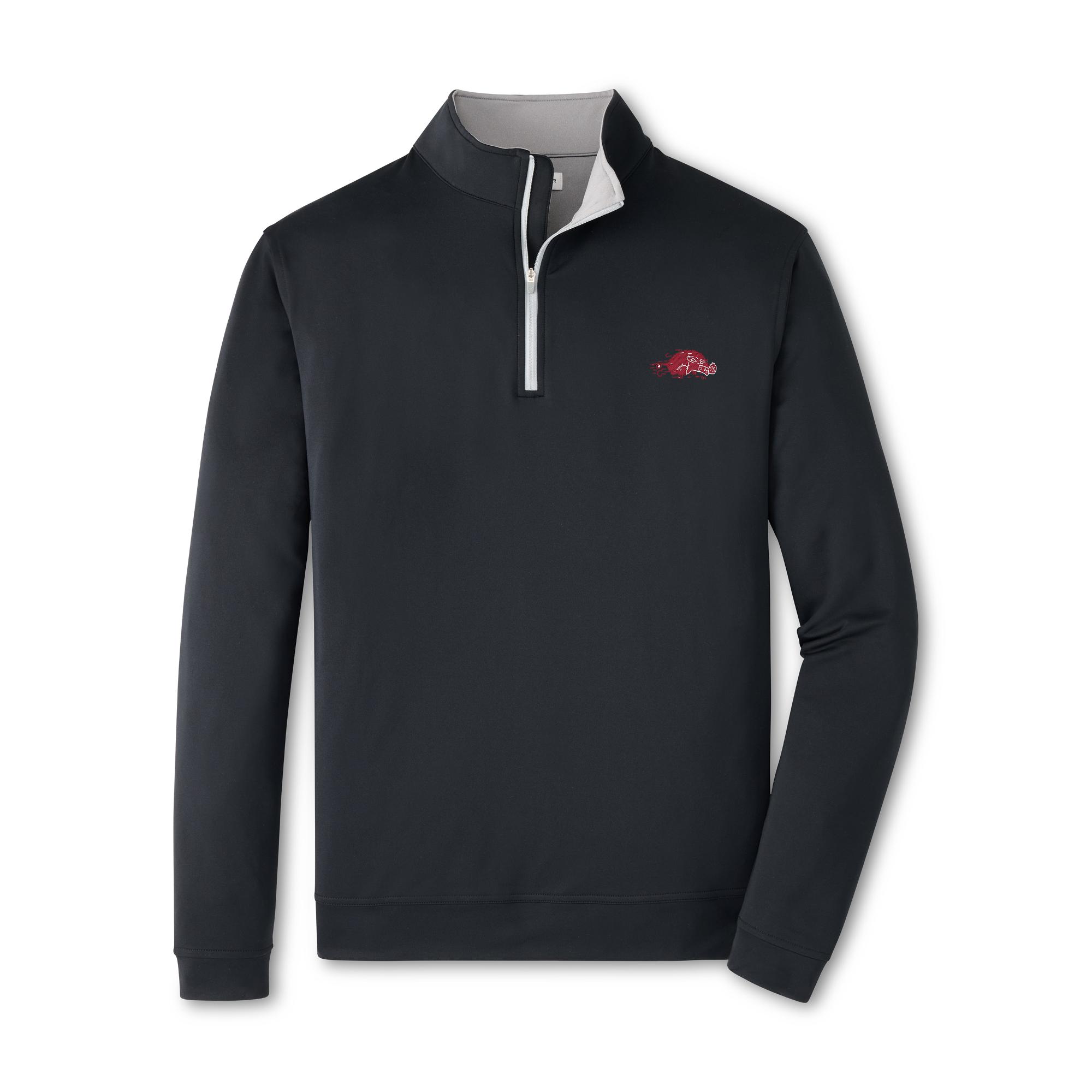 Product image 1 of 1 for Arkansas Razorbacks Peter Millar Perth Performance Quarter Zip - Slobber Hog