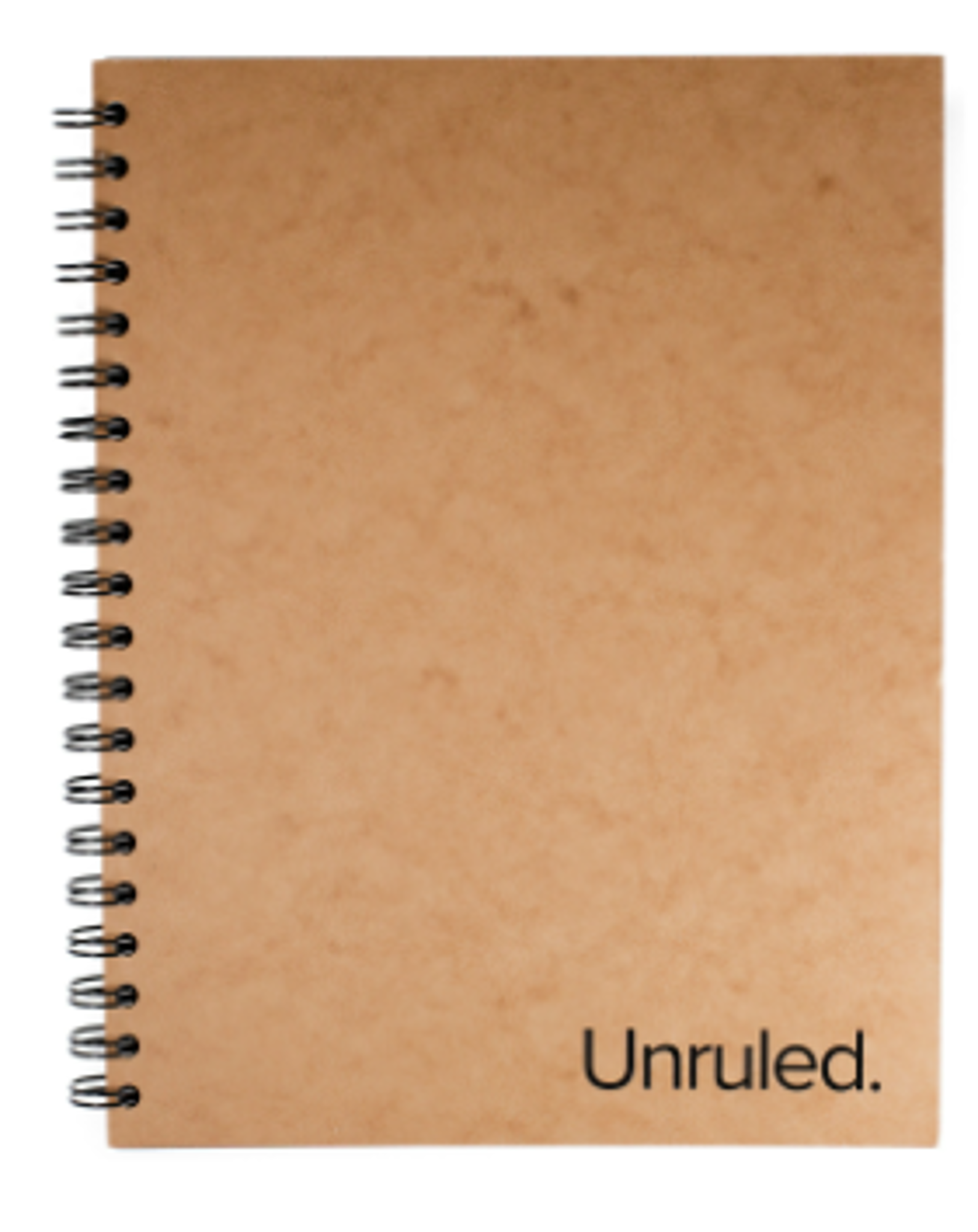 Product image 1 of 1 for Unruled Dark Mode Notebook, Heavyweight 70 lb. Black Paper