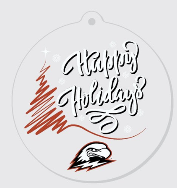 CDI CHRISTMAS ORNAMENT ROUND HAPPY HOLIDAYS THOR; $7.99