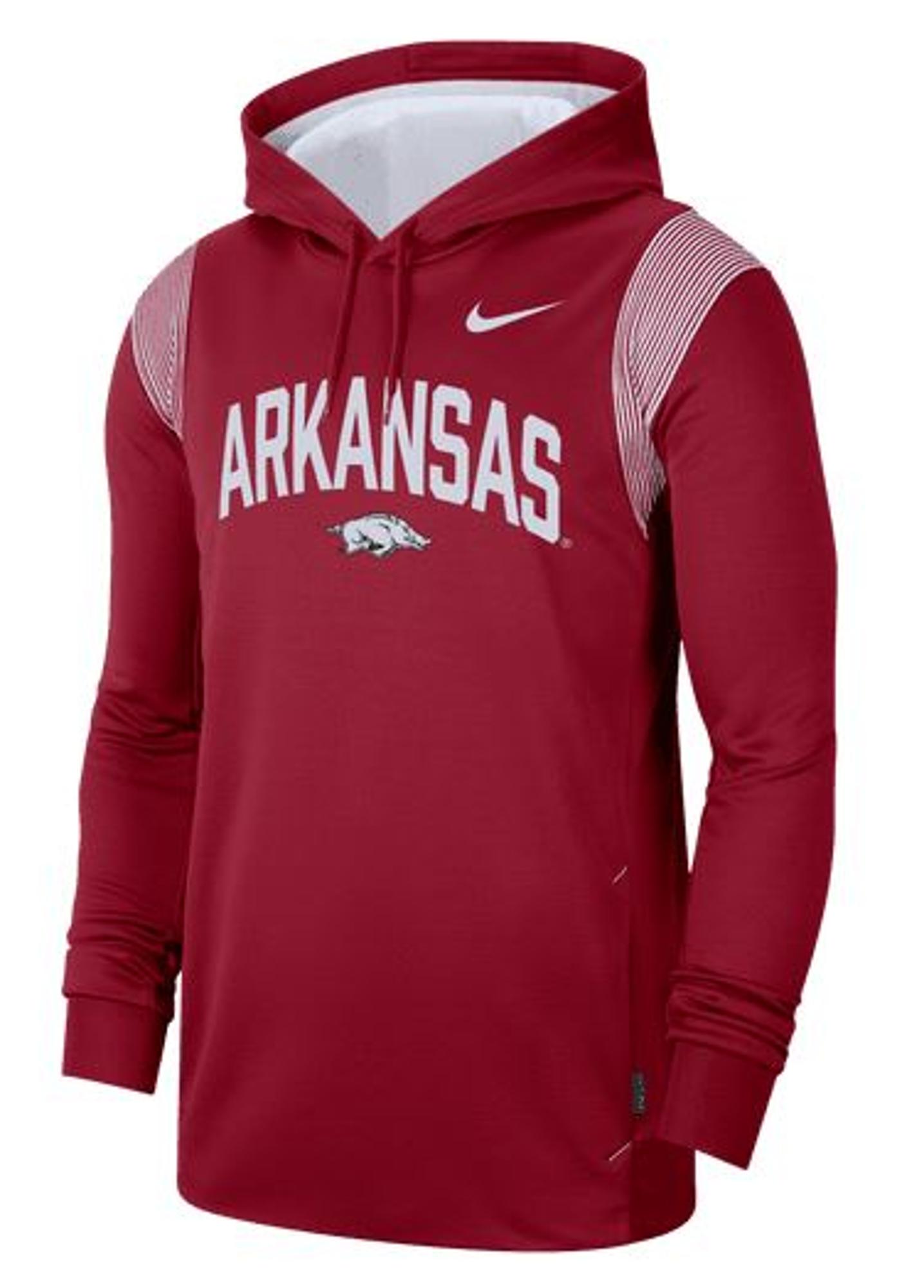 image of: Arkansas Razorback Nike Therma-Fit Team Dri- Fit Hoodie