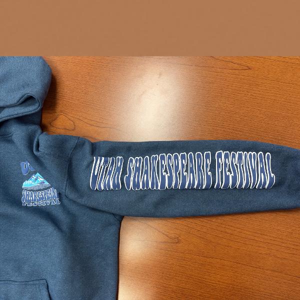UTAH SHAKESPEARE FESTIVAL PUFF MOUNTAINS HOODIE; $39.99