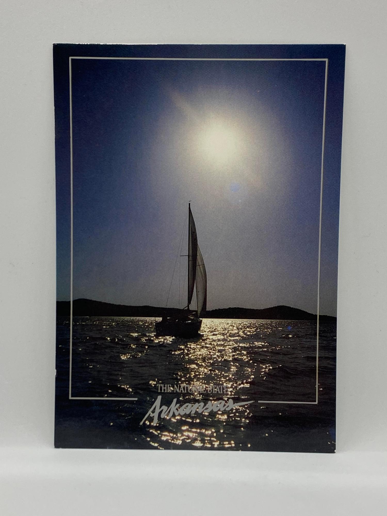 image of: Arkansas Sailing Postcard