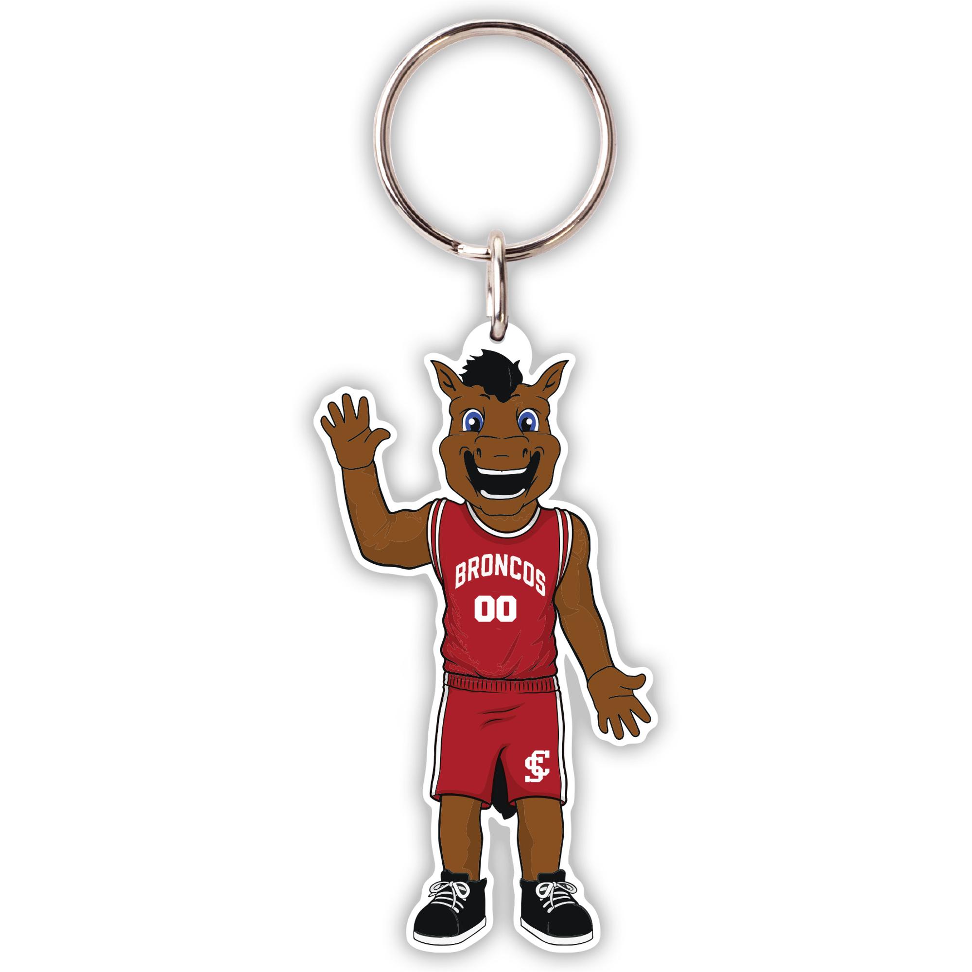 Product image 1 of 1 for Santa Clara Broncos Recycled Wooden Keychain