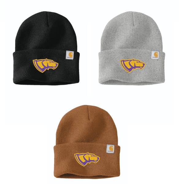 Carhartt Beanie with Mascot; $44.99