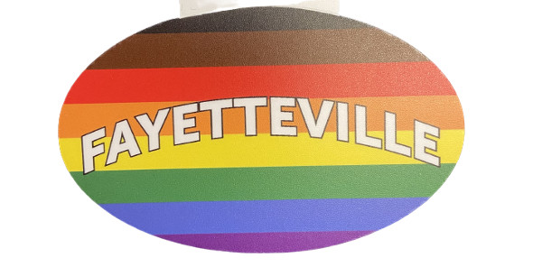 Fayetteville Pride Decal; $4.99