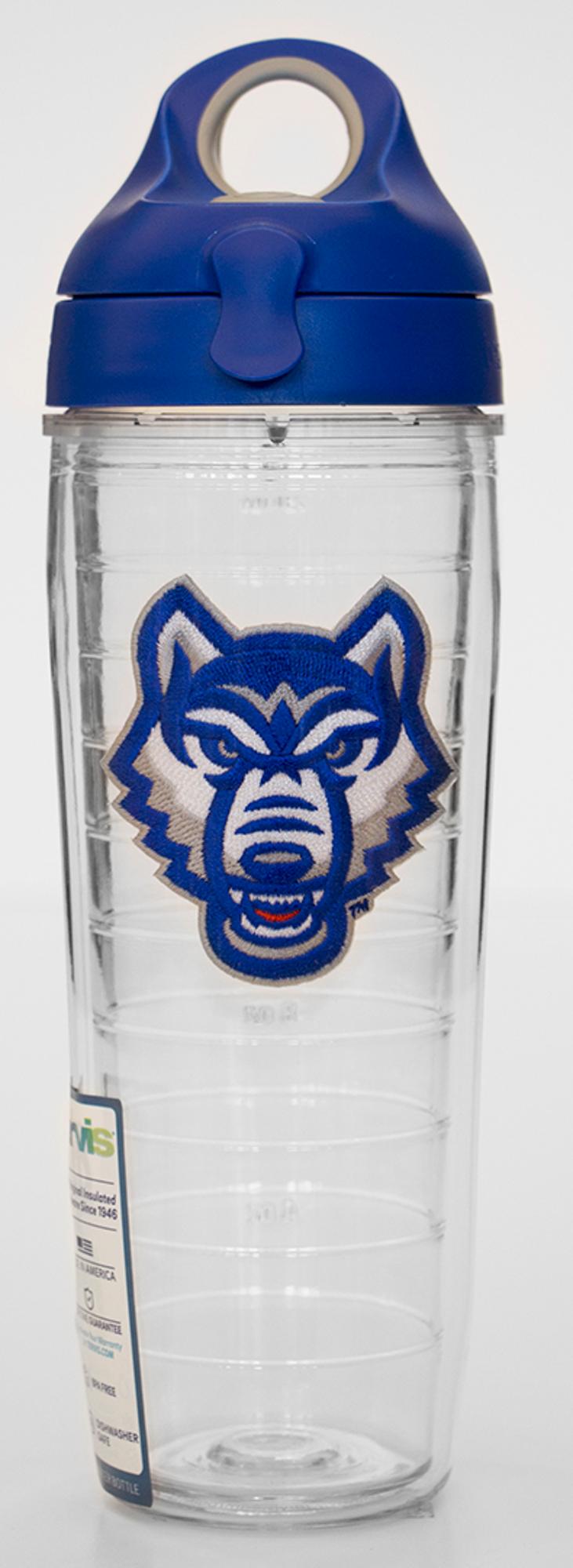 image of: TERVIS WOLF LOGO VENTURE 2-IN-1 WATER BOTTLE