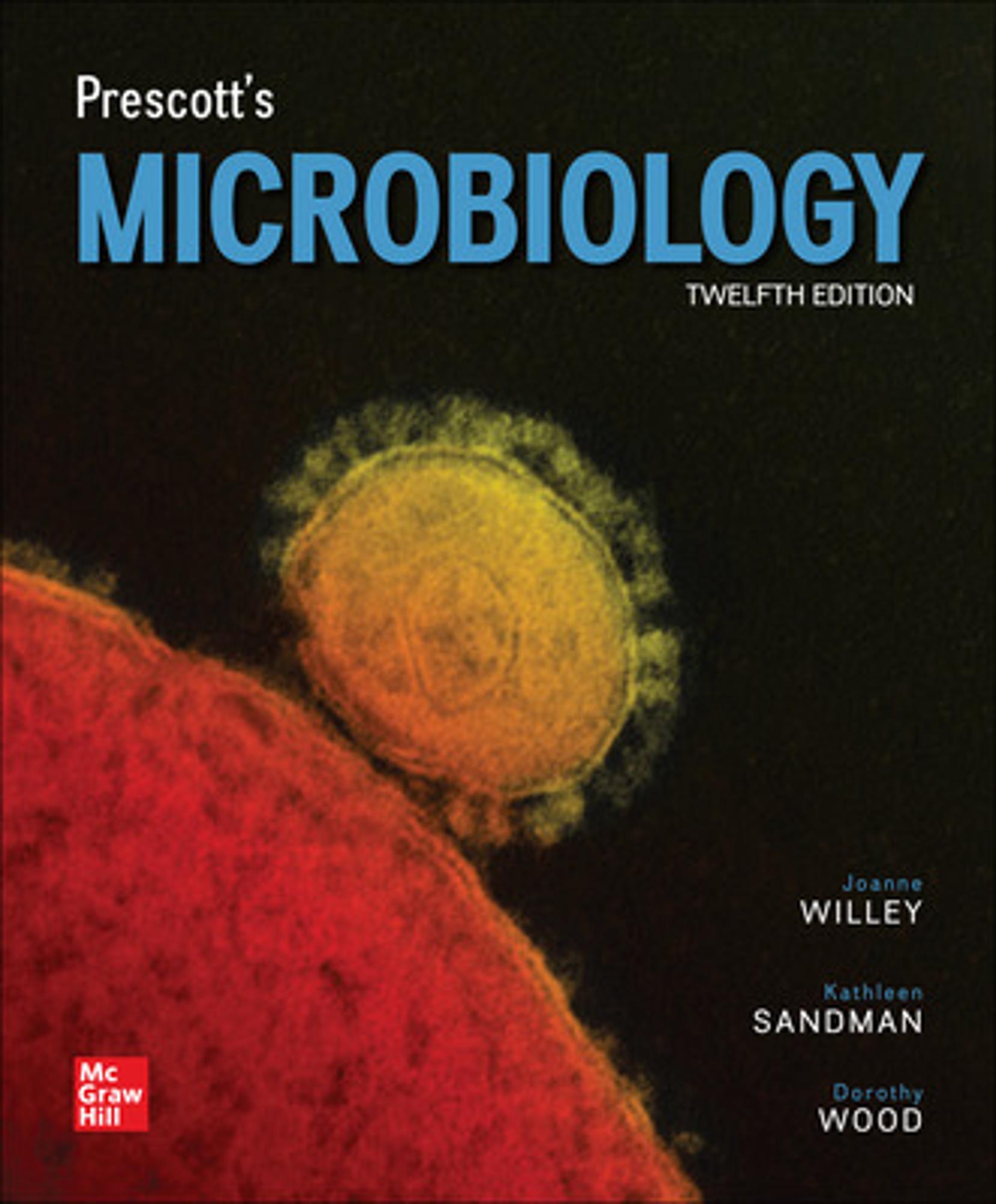 Cover image for Print Upgrade - Prescott's Microbiology