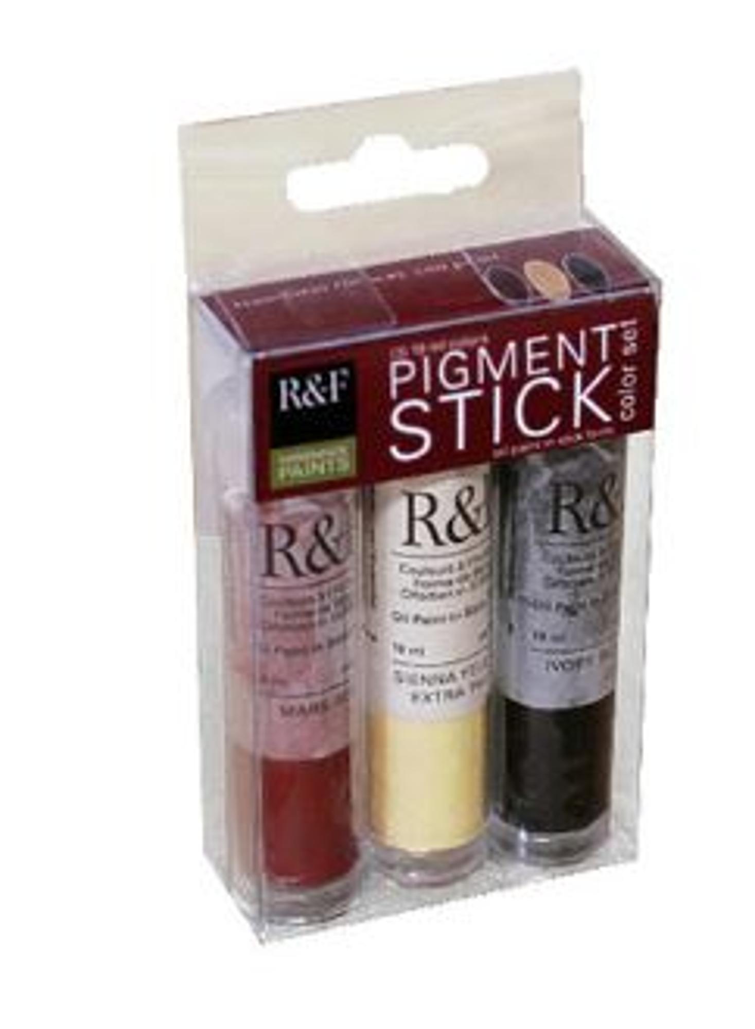 image of: R&F Pigment Sticks Beginner Colors 3pc
