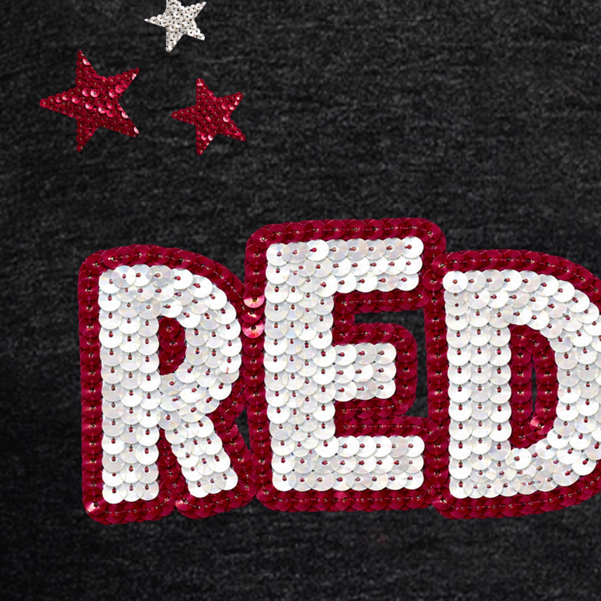 Product image 1 of 4 for Reddies Scattered Sequins Boyfriend Crew