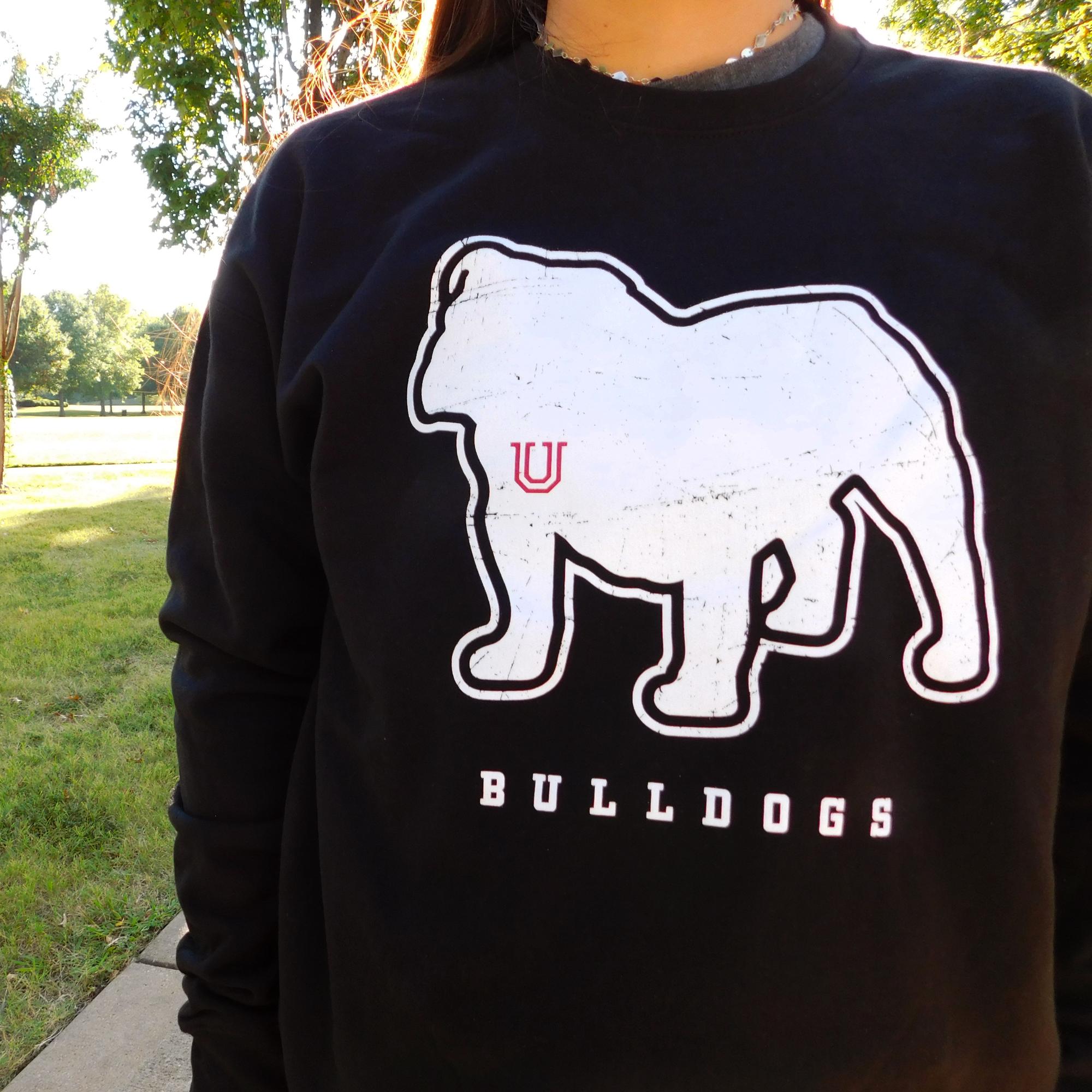 image of: Bulldog Crewneck Sweatshirt