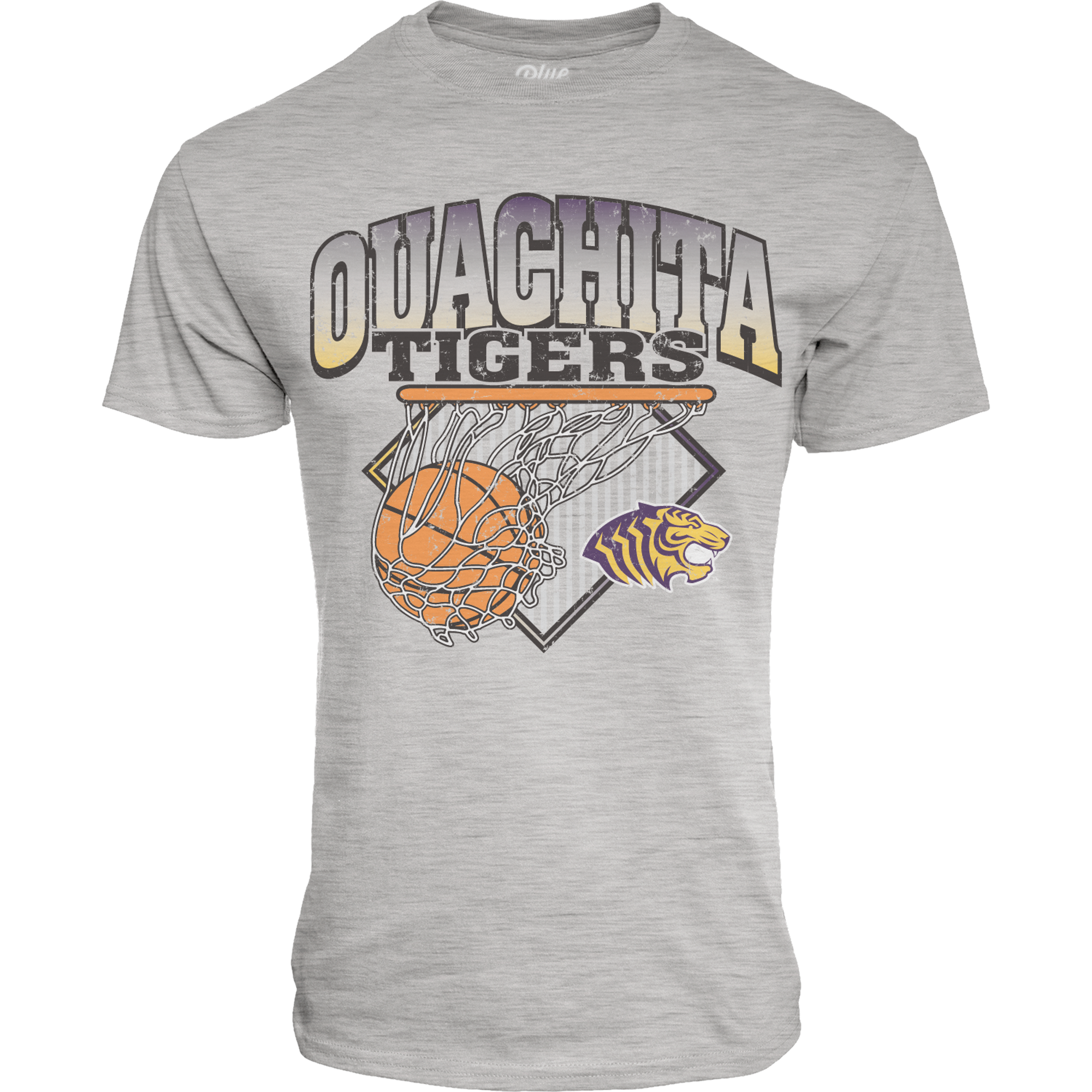 Product image 1 of 2 for Ouachita Tigers Whoa Dude Basketball Tamarack Ringspun Tee