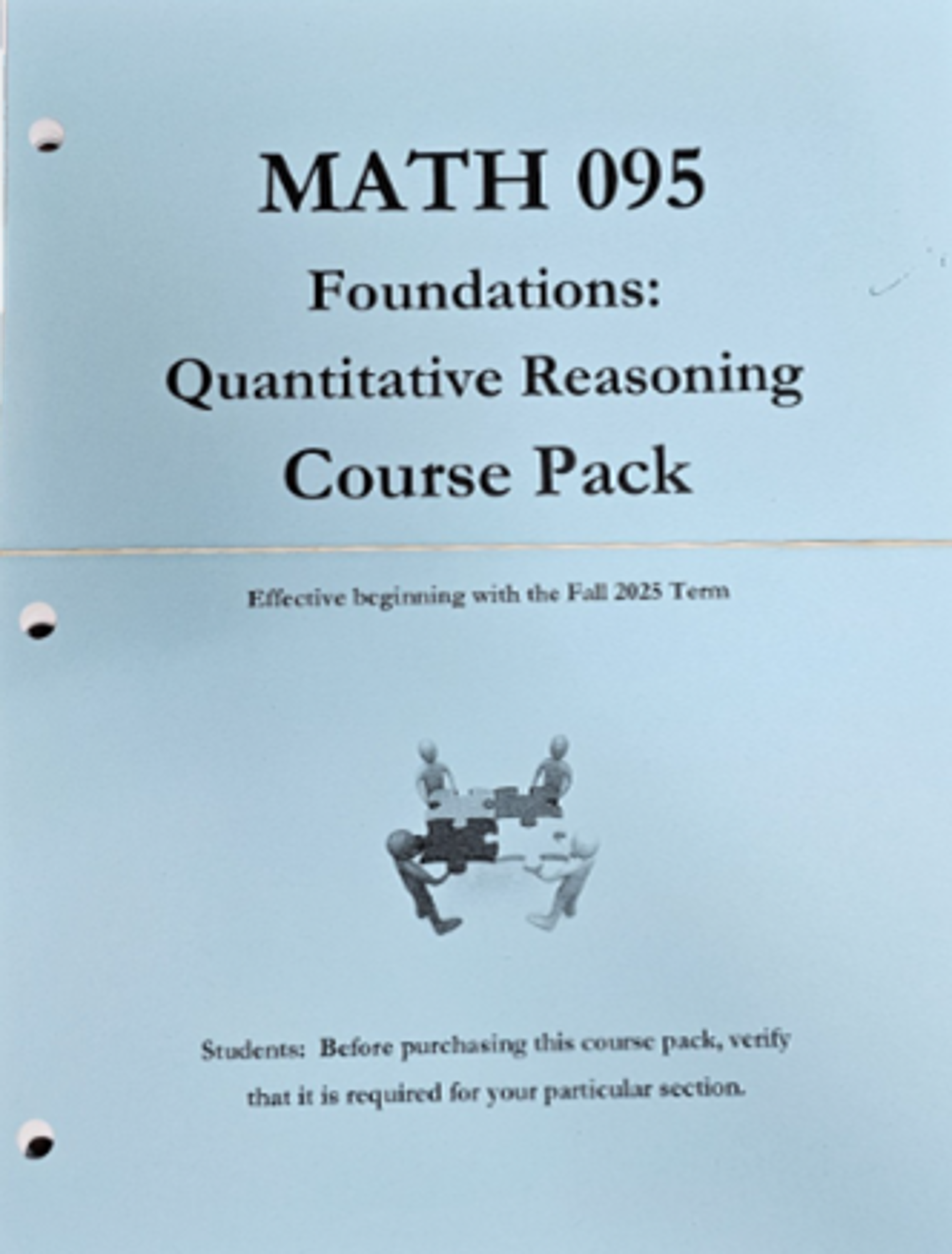 Cover image for MATH 095 Coursepack -  FALL 25 / WINTER 26