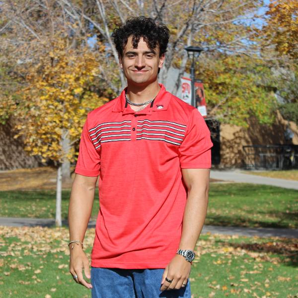 Colosseum Polo Red  Mens SUU/THOR; $48.00