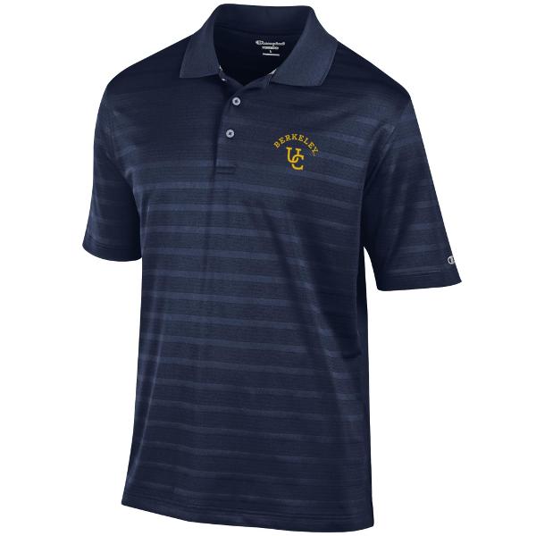 Textured Solid Polo Berkeley Over UC Logo; $69.99