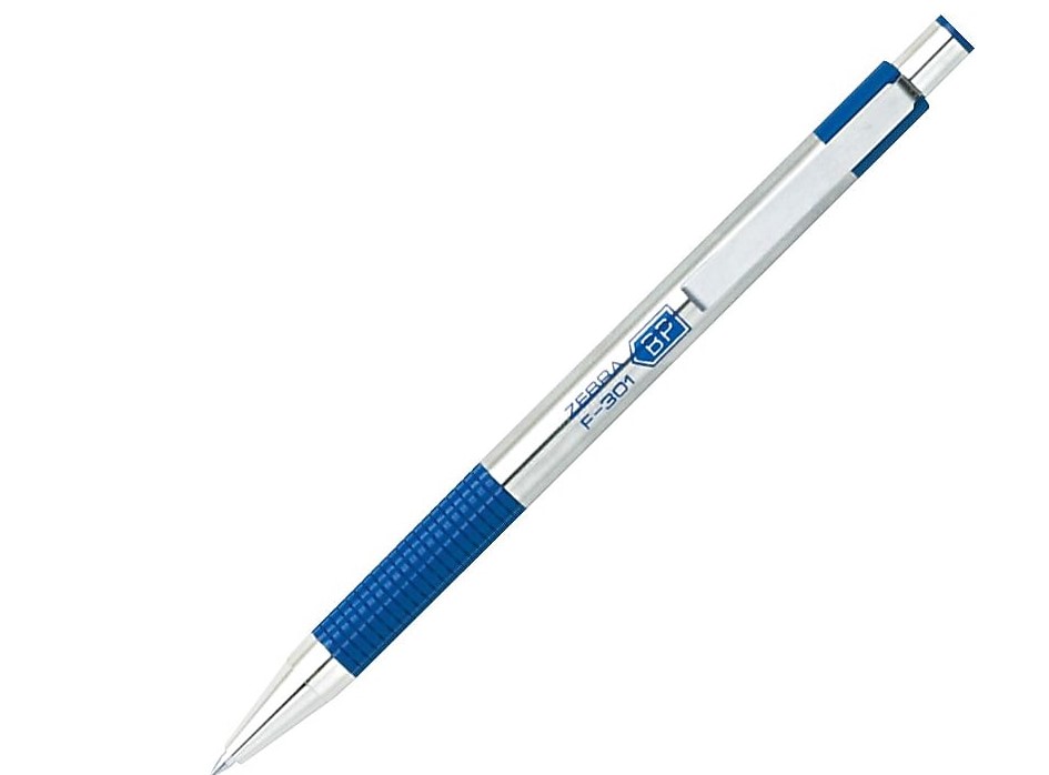 image of: F-301 Ballpoint Pen .7mm Blue