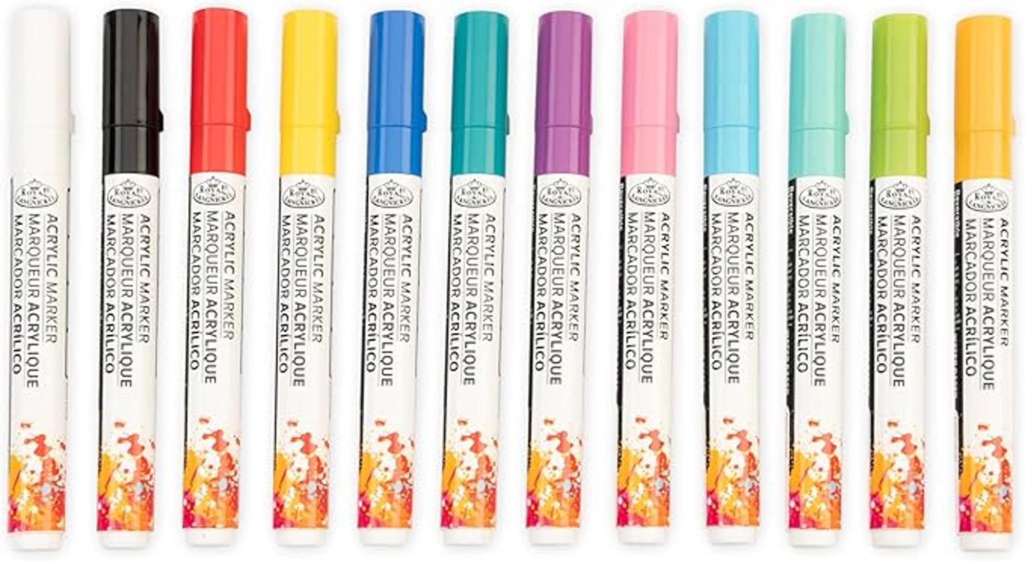 image of: Royal Brush Acrylic Paint Markers Sets