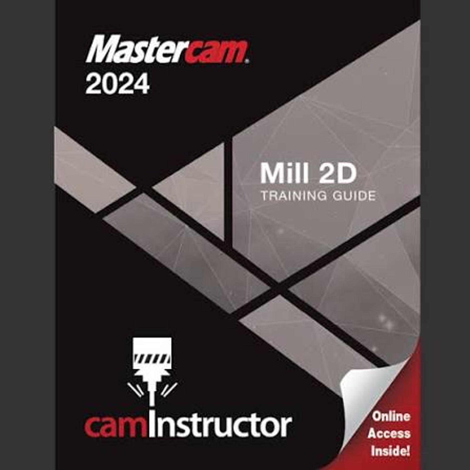 Cover image for Mastercam training guide Mill 2D&3D