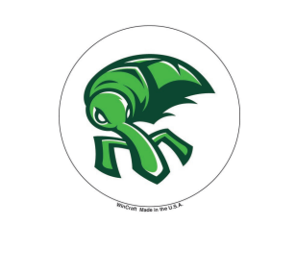 Weevils 2" Round Button; $2.99